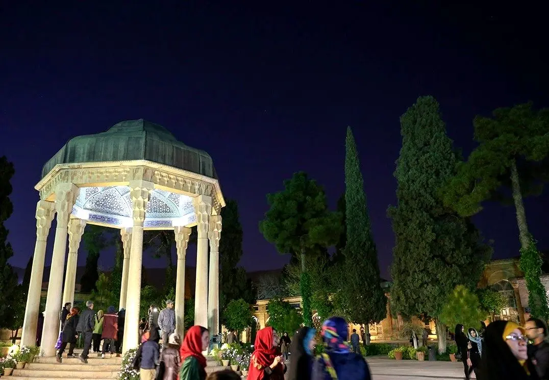 حافظیه در صدر بیشترین اماکن مورد بازدید گردشگران نوروزی استان فارس
