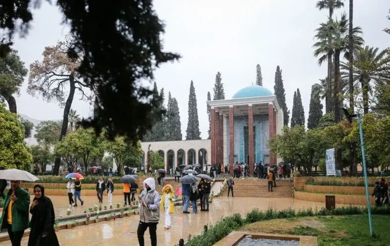 بازدید از سعدیه شیراز در بزرگداشت شیخ اجل رایگان است