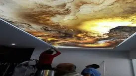 سقف کشسان و آسمان مجازی با بروزترین تکنولوژی دنیا 