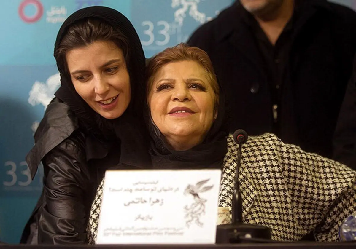 لیلا حاتمی عزادار شد