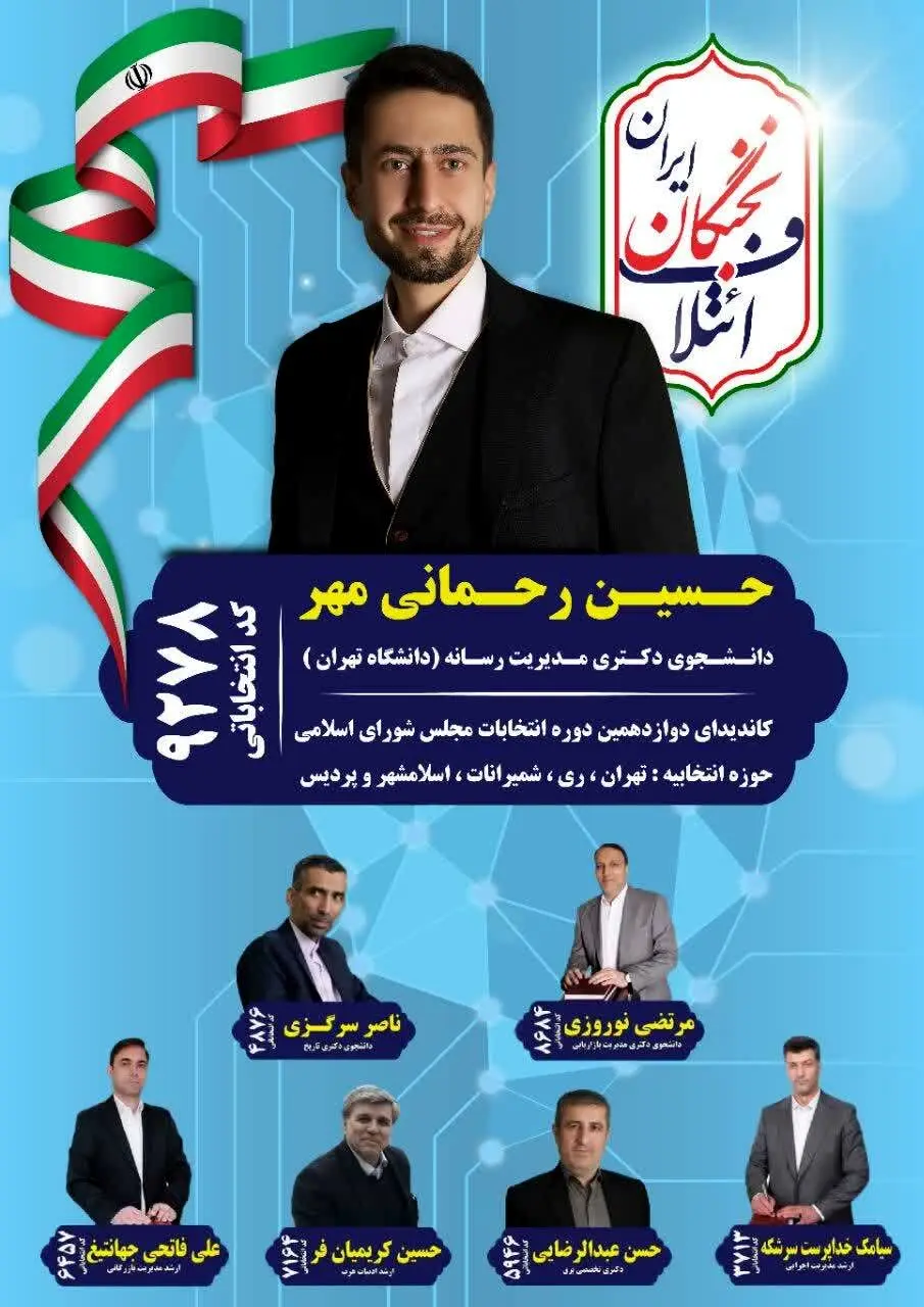  تحول در مدیریت کشور با متخصصان جوان و نخبگان حکمرانی رسانه ای 