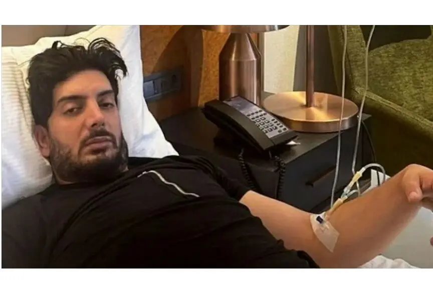 ویدیوی فرزاد فرزین در بیمارستان استانبول ترکیه