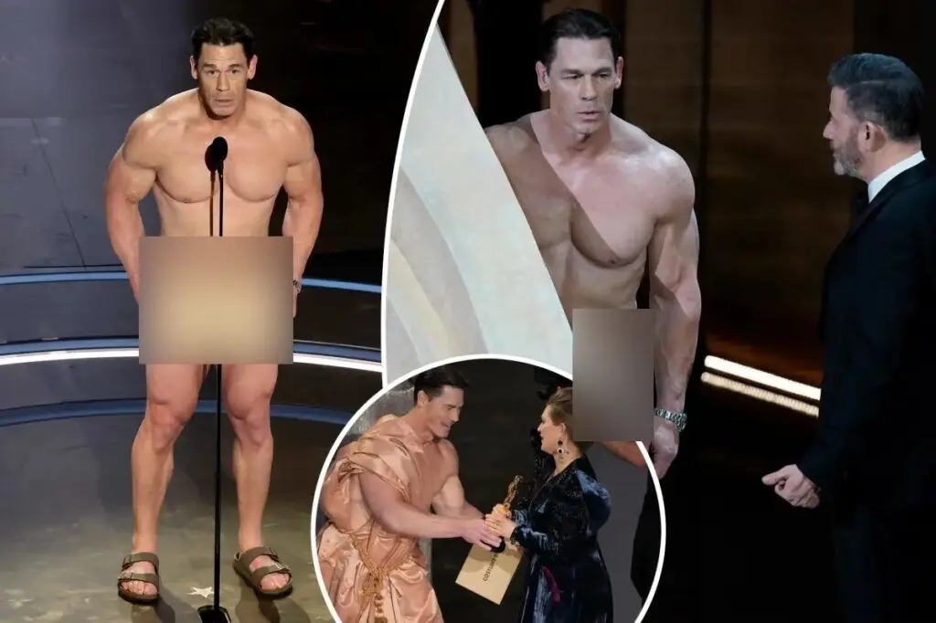 جان سینا در مراسم اسکار ۲۰۲۴ برهنه شد!
