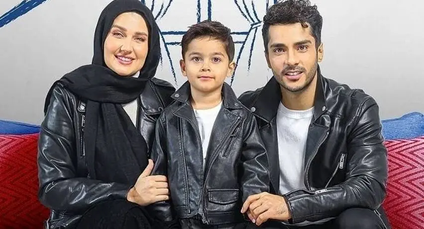 خلاقیت خنده دار شهرداری تهران برای تبلیغ فرزندآوری با نصب بنر گلوریا هاردی و ساعد سهیلی