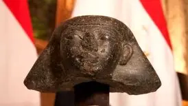 مجسمه دزدیده شده مصر پیدا شد
