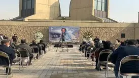 حرف‌های آتشین و سوزناک هنرمندان در مراسم تشییع ایران درودی