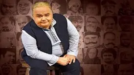 رقص اکبر عبدی با لوله اکسیژن/ ویدئو
