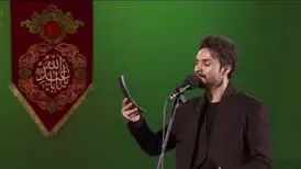 مداحی خواننده پاپ ایرانی در عزاداری یزدی‌ها 