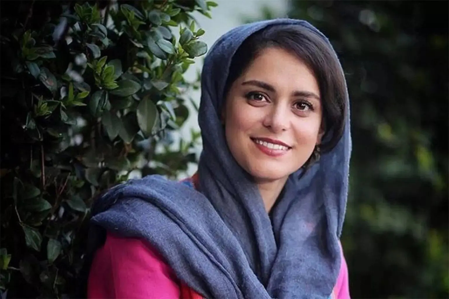 غزل شاکری به همراه همسرش