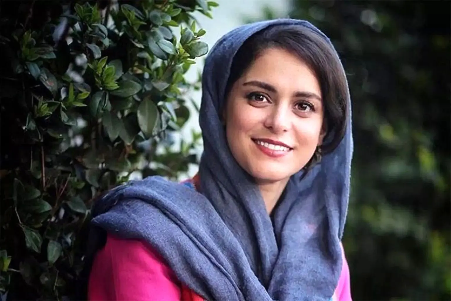 غزل شاکری به همراه همسرش