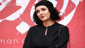 استایل پریناز ایزدیار در اکران فیلم «زن و بچه»