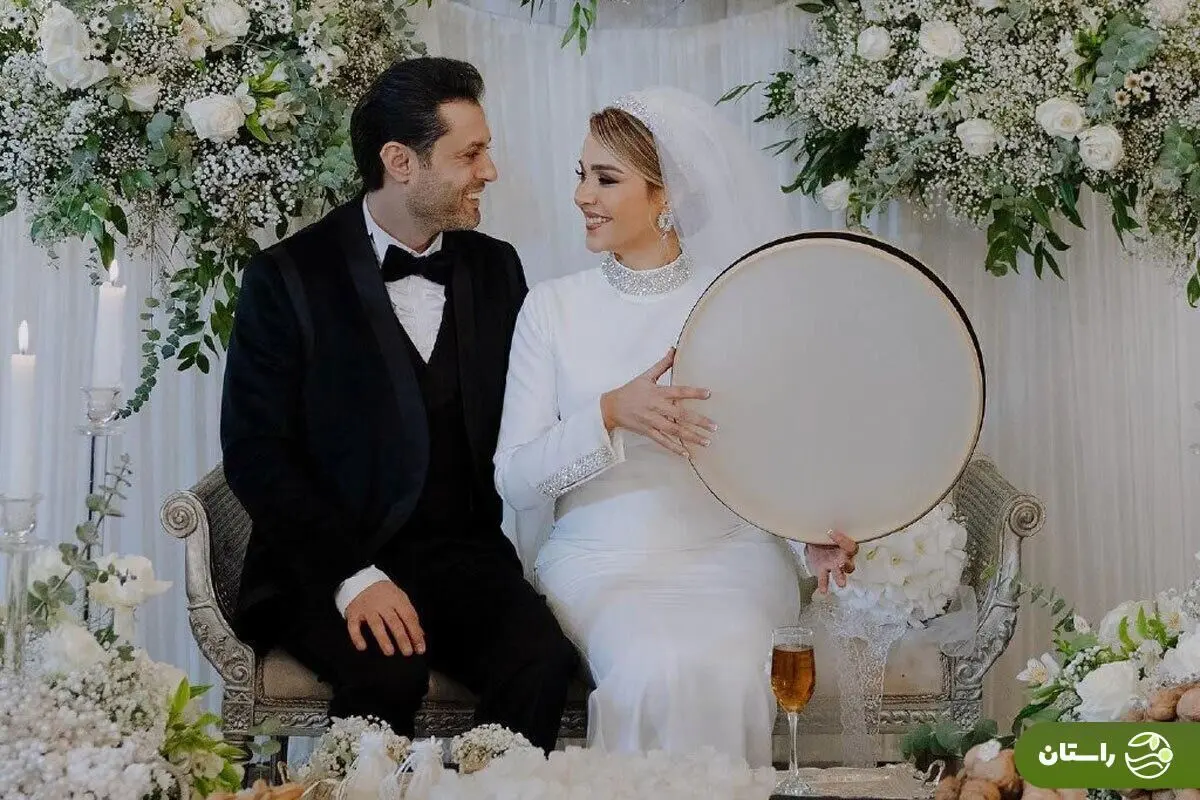 مراسم ازدواج روزبه معینی و مهرناز دبیرزاده/ ویدئو
