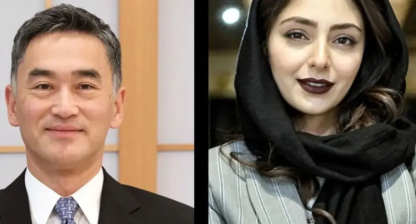 ویدئوی جنجالی هستی مهدوی‌فر به سفیر ژاپن در ایران/ من اصلا این مرتیکه رو ندیدم!