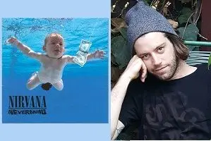 شکایت کودک برهنه روی جلد آلبوم Nevermind، از گروه راک نیروانا + عکس