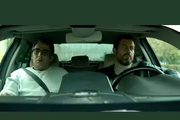 حمید گودرزی و پژمان بازغی در یک سریال
