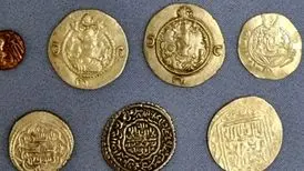 حراج سکه های ساسانی و هخامنشی در آمریکا/ ویدئو
