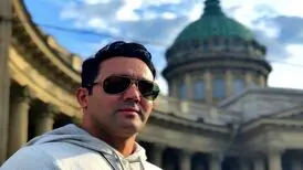 پوریا پورسرخ برای تماشای بازی رئال مادرید و بارسلونا به سانتیاگو برنابئو رفت
