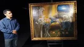 چرا نقاش «خیرالبشر» از نمایش مستقیم چهره پیامبر(ص) پرهیز کرد؟
