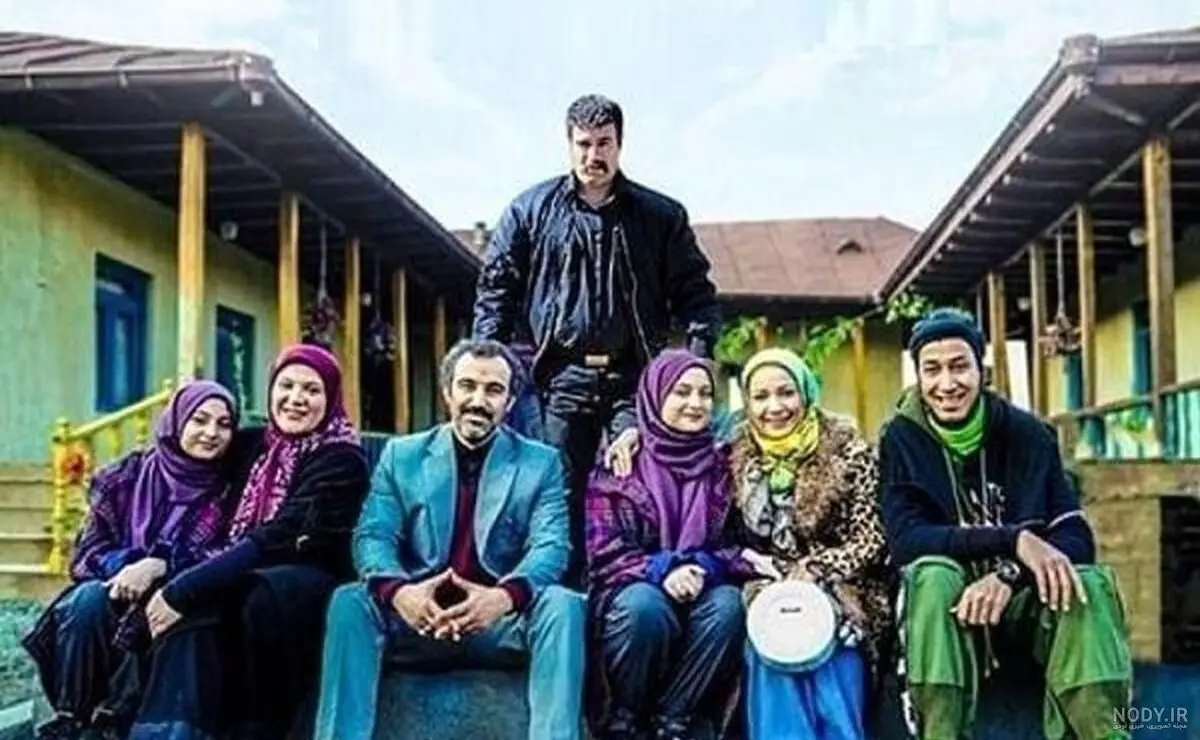 محسن تنابنده و هومن حاجی عبداللهی در پشت صحنه سریال «پایتخت۷» / عکس
