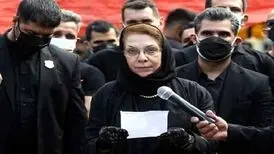 سخنان احساسی مادر ارشا اقدسی در مراسم چهلم فرزندش