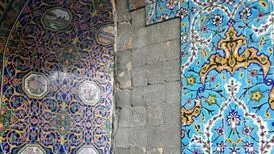 فروپاشی کاشی‌کاری‌های مسجد سید اصفهان
