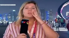 دزدی از روزنامه نگار آرژانتینی در جریان اجرای زنده در قطر
