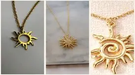 نماد و معنای گردنبند خورشید چیست ؟
