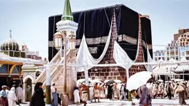 نخستین عکس‌‎ رنگی که ۷۰ سال پیش از کعبه گرفته شد | عمر النعمانی: صدها عکس منتشر نشده از کعبه دارم