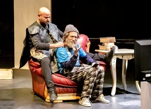 بازی سعید چنگیزیان در نمایش «روغن کنجد» آغاز شد