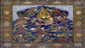 کدام هنرمند زن معراج پیامبر (ص) را ۳۰ سال نقاشی کرد؟