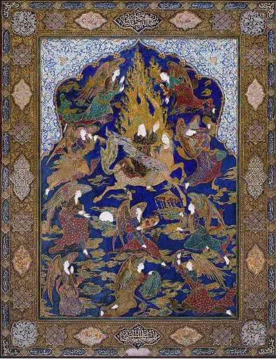 کدام هنرمند زن معراج پیامبر (ص) را ۳۰ سال نقاشی کرد؟