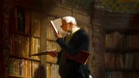 عاشقان کتاب در تابلوهای نقاشی