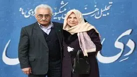 هنرمند پیشکسوت تصادف کرد، مادرش درگذشت/ عکس