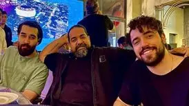 دیدار خواننده معروف پاپ با شروین حاجی پور و علی یاسینی
