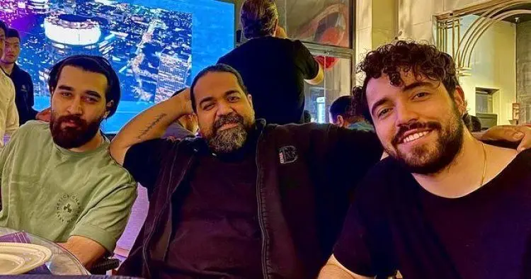 دیدار خواننده معروف پاپ با شروین حاجی پور و علی یاسینی
