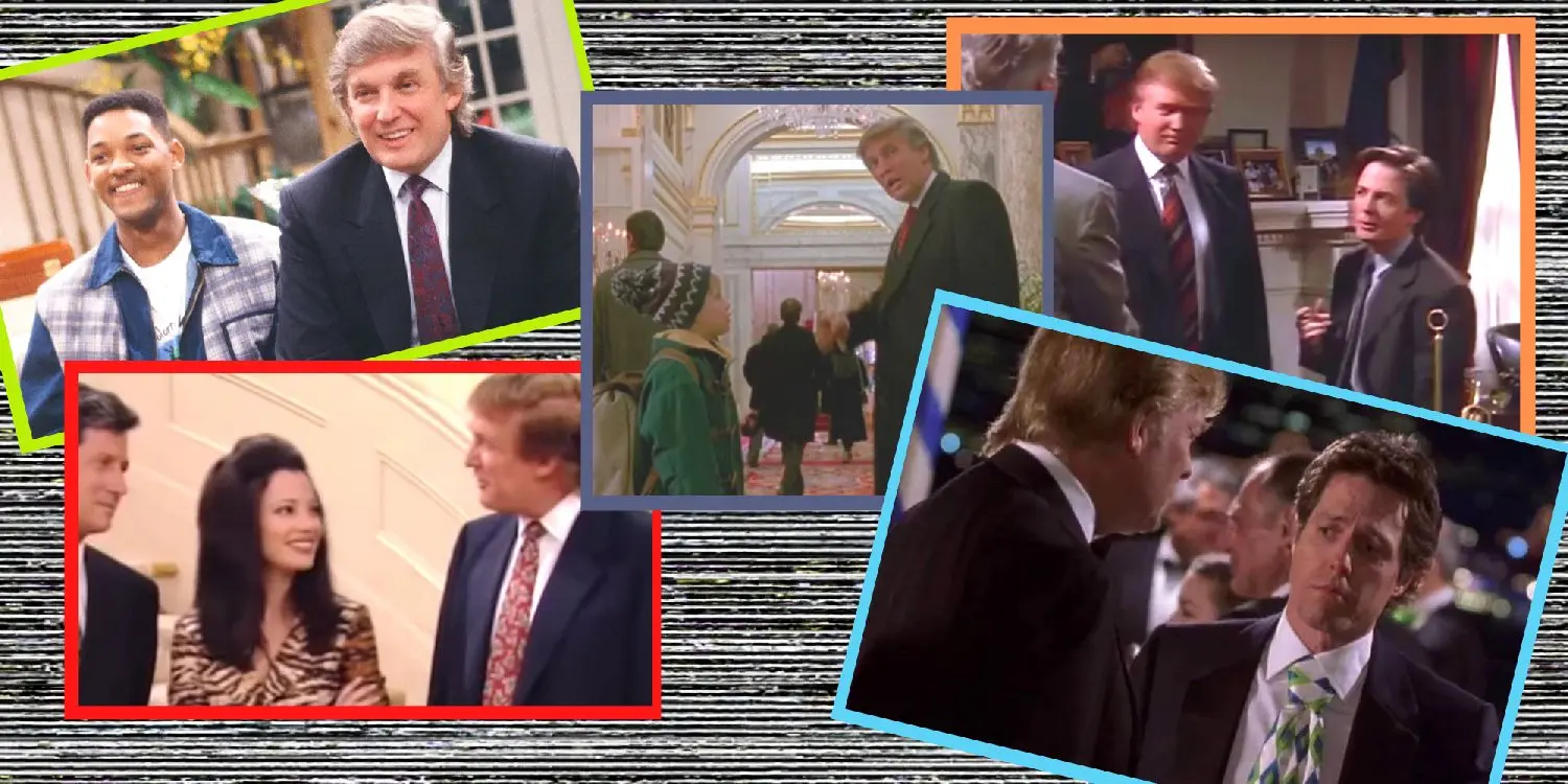 ۹ سریال، فیلم سینمایی و برنامه سرگرمی که دونالد ترامپ در آن ها بازی کرده است