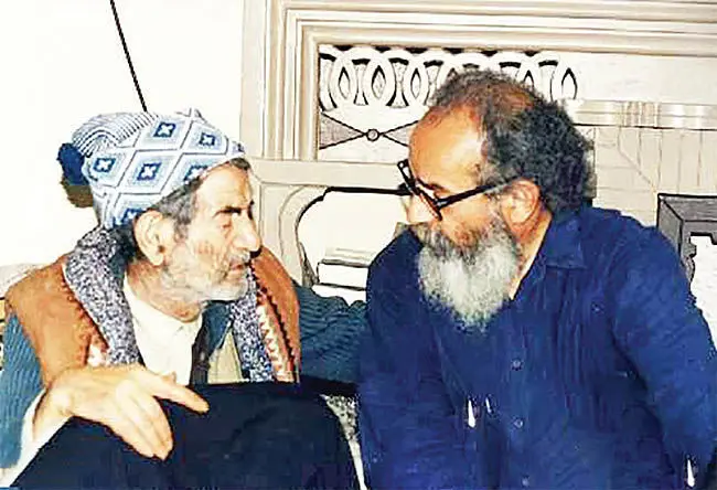 آواز خوانی شهریار برای سایه