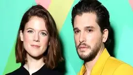 دومین فرزند رز لزلی و کیت هرینگتون بازیگران سریال «بازی تاج و تخت» به دنیا آمد
