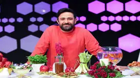 رقابت جواد هاشمی و نصرالله رادش در زمین «شوتبال» نوروزی