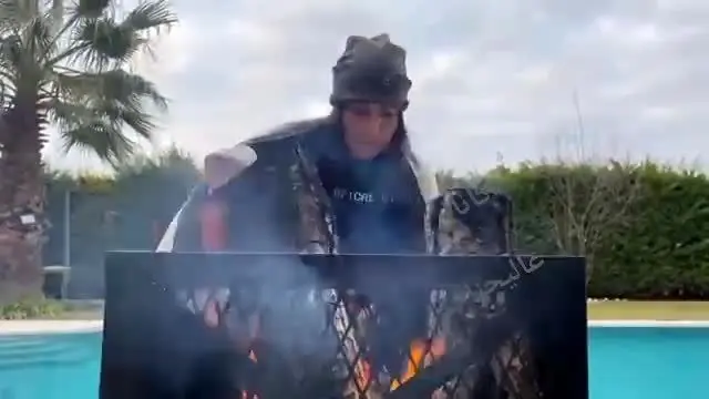 آتیش بازی دوباره سحر قریشی در ویلای تتلو