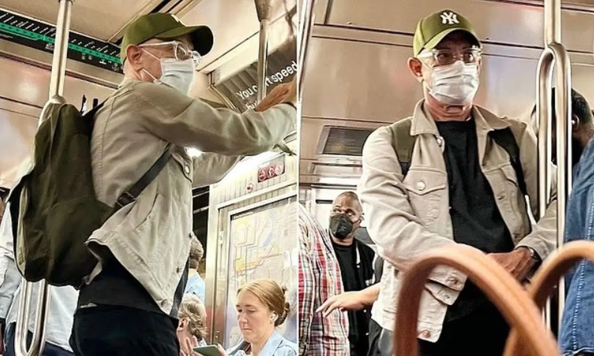 ستاره میلیاردر با مترو به سر کار می‌رود
