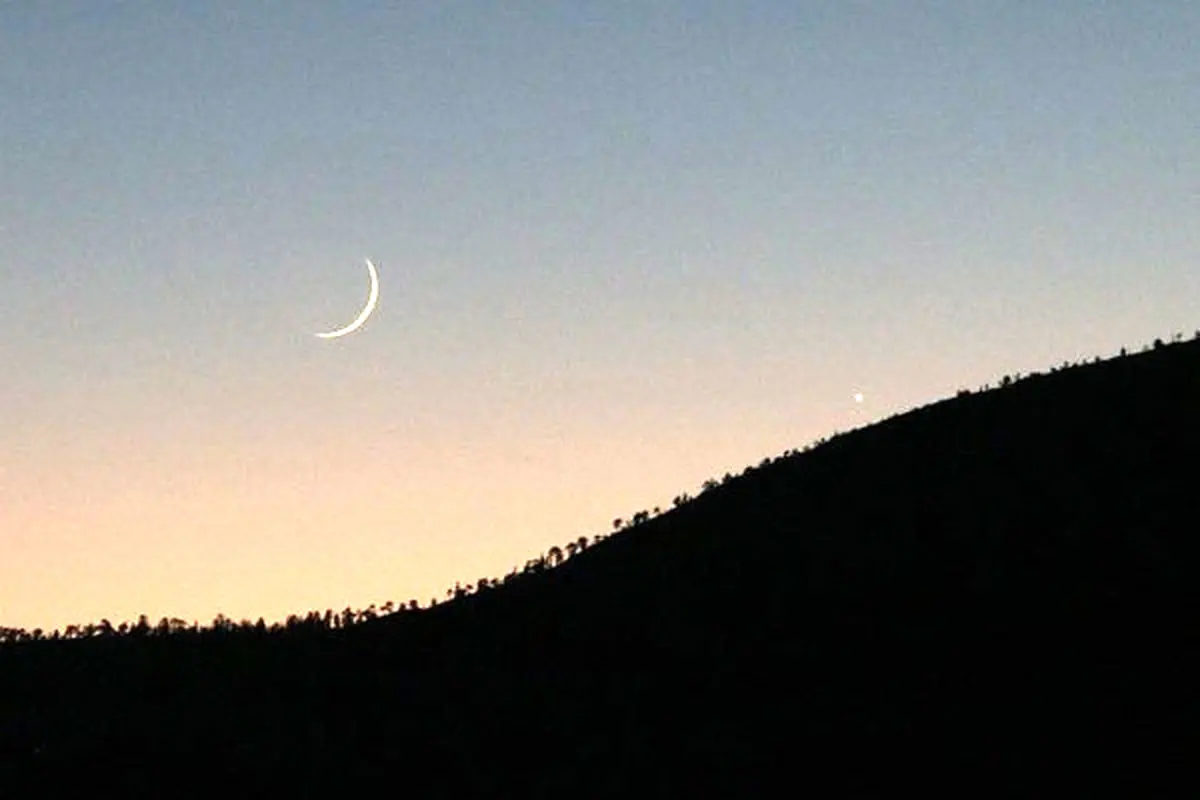 پنج شنبه هلال ماه قابل رویت نیست/ ویدئو
