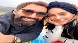 هادی کاظمی و همسرش سمانه پاکدل