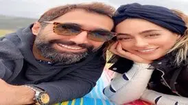 هادی کاظمی و همسرش سمانه پاکدل