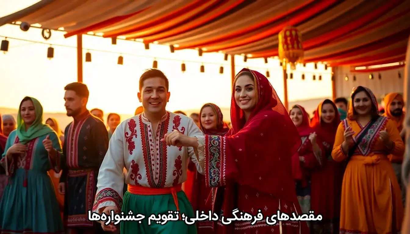 مقصدهای فرهنگی داخلی؛ تقویم جشنواره‌ها