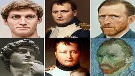 اسکندر مقدونی، ملکه نفرتیتی، ناپلئون و شکسپیر چه شکلی بودند؟/ عکس

