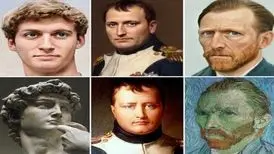 اسکندر مقدونی، ملکه نفرتیتی، ناپلئون و شکسپیر چه شکلی بودند؟/ عکس
