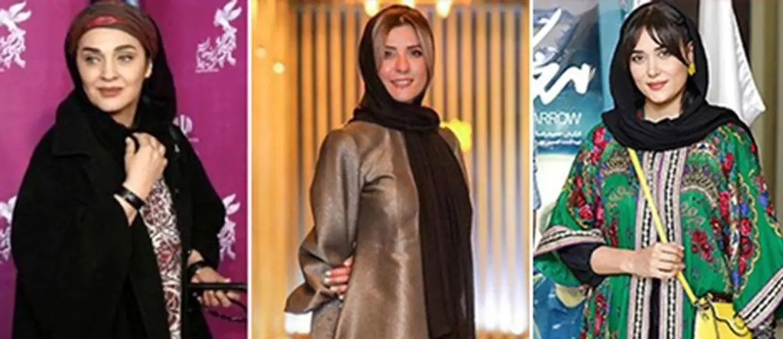 بازیگران ایرانی که علاقه زیادی به پوشیدن لباس های تکراری دارند