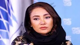 استایل جنوبی بهاره افشاری با چادر بندری و دمپایی