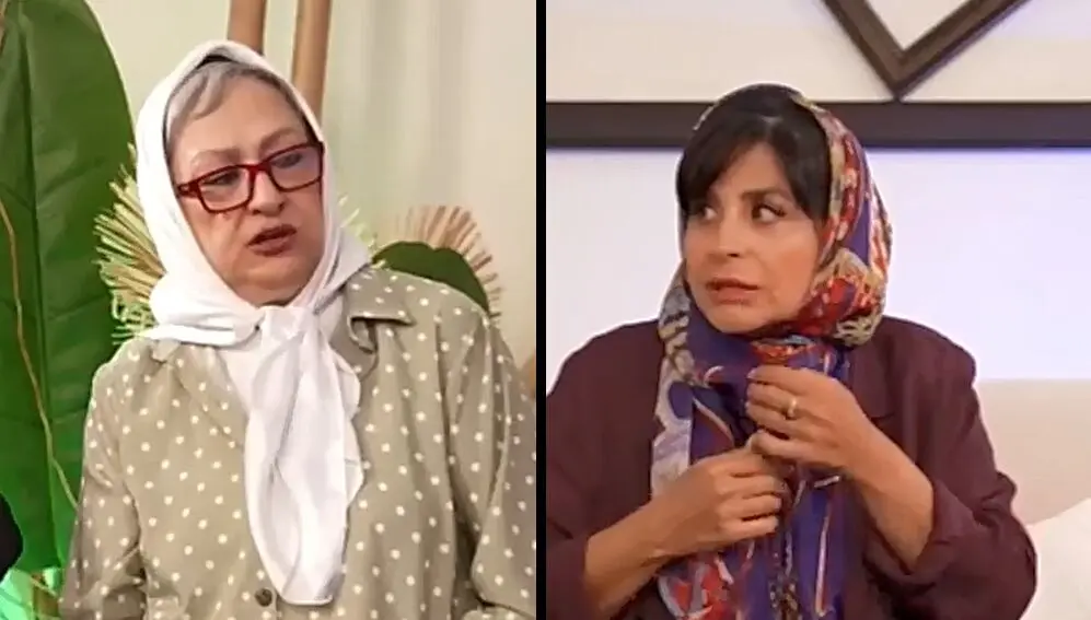 بحث مریم امیرجلالی با سیما تیرانداز درباره رژیم غذایی در برنامه «شام ایرانی»